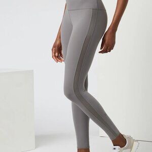 NEW Vuori Hot Mesh Legging Women's Performance Leggings Color Smoke - Size Small